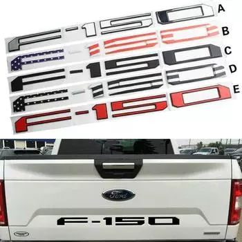 Автомобильная 3D эмблема ABS, наклейка с логотипом для F-or/d F-150 SVT Raptor F150, автомобильный задний багажник с буквами, наклейки, аксессуары для стайлинга B