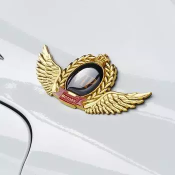 Автомобильная 3D-наклейка, нержавеющая, долговечная, водонепроницаемая, для украшения автомобиля, VIP-значок