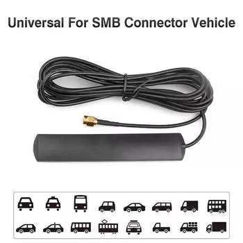 Автомобильная 4G GSM патч-антенна SMA Male Connector Adhesive Mount 3G GSM антенна 700-2100 МГц для автомобильной GPS GPRS навигации CHINA