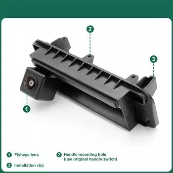 Автомобильная AHD 1080P камера заднего вида, камера в ручке багажника для Mercedes-Benz C-класса C180 C200 MB