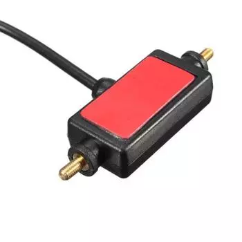 Автомобильная антенна DVB-TCMMB, Т-образная антенна для цифрового ТВ, разъем SMA, черный чёрный