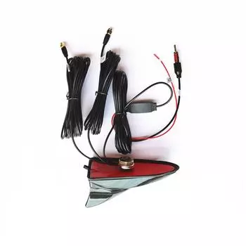 Автомобильная антенна-плавник, система GPS-навигации, Wi-Fi + приемник, автомобильный стерео FM/AM радиоприемник, усилитель
