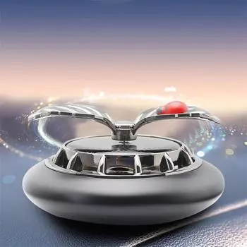 Автомобильная ароматерапия, высококачественное украшение интерьера автомобиля, солнечная черная технология, креативная продвинутая центральная консоль автомобиля чёрный