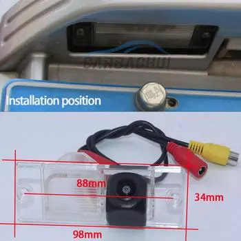 Автомобильная беспроводная камера заднего вида для Mitsubishi Pajero MK2 MK3 MK4 1991~2015 CCD HD ночное видение водонепроницаемая + высокое качество