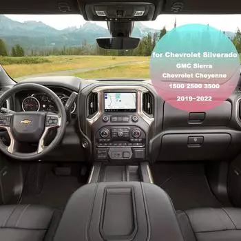 Автомобильная беспроводная зарядка для Chevrolet Silverado GMC Sierra Cheyenne 1500 2500 3500 2019~2025 Подлокотник Бокс Телефон Быстрое зарядное устройство Пластина