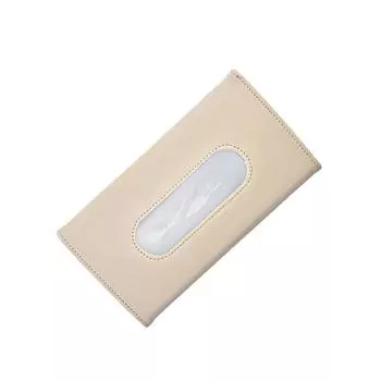 Автомобильная бумажная коробка с зажимом, держатель для полотенец и солнцезащитных салфеток из искусственной кожи, декоративный чехол для хранения вещей на транспортном средстве ,black