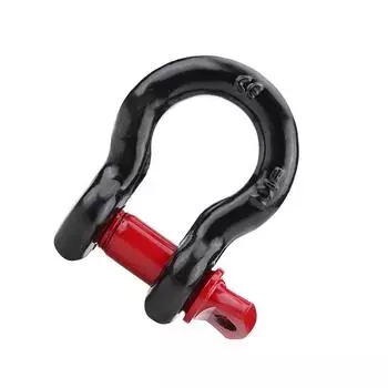 Автомобильная буксировочная пряжка с покрытием, сменный U-образный автомобильный буксировочный крюк