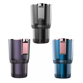 Автомобильная быстроохлаждающая нагревательная кружка 2-в-1 Автомобильная горячая и холодная кружка для домашнего использования Горячая и холодная кружка Интеллектуальный цифровой дисплей