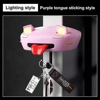 Автомобильная декоративная подставка для ключей, креативный брелок для ключей с открытыми фарами, забавный брелок для ключей, настенный держатель для ключей с фарами автомобиля, подарки