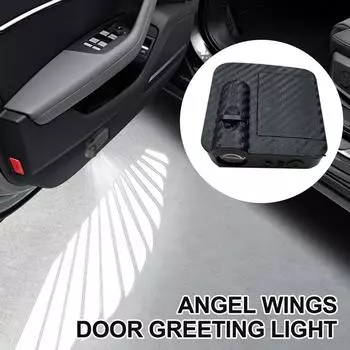 Автомобильная дверь Shadow Light Wings Автомобильная беспроводная светодиодная подсветка двери Приветственный свет автомобиля Светодиодная подсветка подходит для всех транспортных средств CHINA