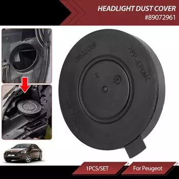 Автомобильная фара лампа пылезащитный колпачок уплотнительный колпачок подходит для Peugeot 301 508 3008 4008 5008 Partner для Citroen C4 C5 Sega 89072961