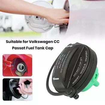 Автомобильная газовая крышка для CC OE3C820155 Passat Easy 8K0201550N 3C0-201-550-N для установки чёрный