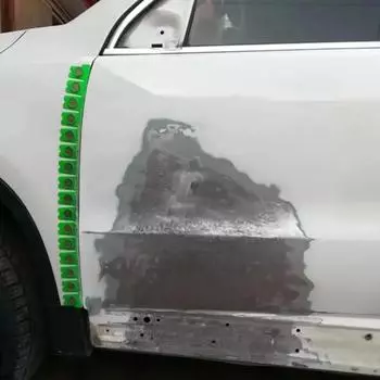 Автомобильная гибкая магнитная защитная полоса, аэрозольная краска, защитный лист, сухая защитная поверхность, универсальная металлическая шлифовальная кромка C5V5 зелёный