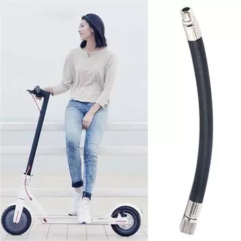 Автомобильная камера для скутера, удлинительный шланг для накачивания шин, аксессуары для скутера, совершенно новая удлиненная газовая насадка, трубка для воздушного насоса CHINA