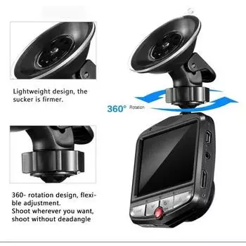Автомобильная камера HD 1080P 32G DashCam DVR Recorder Dash Cam Car DVR Auto Repair View Vehical of Mirror 32 чёрный
