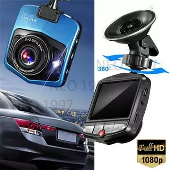 Автомобильная камера HD 1080P Dashcam DVR Recorder Dash Cam Автомобильный видеорегистратор Авто камера заднего вида Автомобильная камера зеркального регистратора NONE чёрный