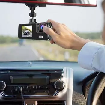 Автомобильная камера спереди и сзади 1080P Автомобильный видеорегистратор с двумя объективами высокой четкости Внутренняя камера для парковки автомобиля с высокой четкостью spain