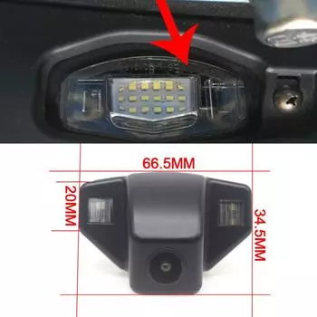 Автомобильная камера заднего вида для Honda Accord Inspire Spirior 2003 2004 2005 2006 2007 2008 ночное видение парковочная задняя камера водонепроницаемая