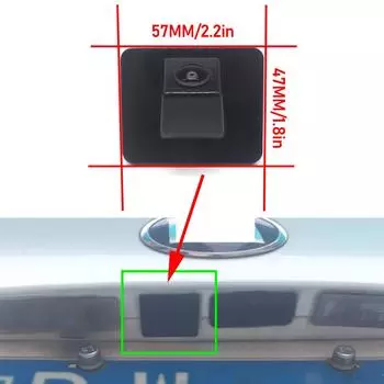 Автомобильная камера заднего вида для KIA K5 Optima 2010 2011 2012 2013 2014 2015 CCD Full HD ночное видение Автомобильная камера заднего вида для парковки