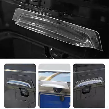 Автомобильная камера заднего вида Дождевой козырек Чехол Универсальный Защитный козырек для наружной части автомобиля чистый