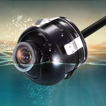 Автомобильная камера заднего вида QXNY с 18,5-дюймовым переключателем, камера переднего и заднего вида, вращающаяся на 360 градусов, широкоугольная автомобильная камера высокой четкости