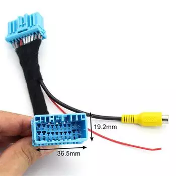 Автомобильная камера заднего вида RCA, конвертер видео, кабель RCA, адаптер для Suzuki SX4 Revese, адаптер резервной камеры