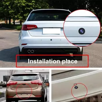 Автомобильная камера заднего вида с углом обзора 170 градусов, инфракрасная камера заднего вида с функцией ночного видения для автомобиля