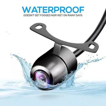 Автомобильная камера заднего вида с видеокабелем, ночное видение, камера заднего вида для парковки автомобиля, водонепроницаемая IP68, CCD, светодиодный монитор для автомобиля с резервным копированием HD