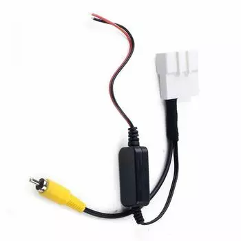 Автомобильная камера заднего вида Видеокабель Адаптер Разъема Подходит Для Toyota Kluger Для RAV4 Парковка Задний Провод Адаптер Автомобильные Аксессуары CHINA