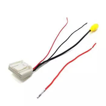 Автомобильная камера заднего вида жгут проводов адаптер разъем кабеля камеры заднего вида 24pin для Toyota для RAV4 для Carola CHINA