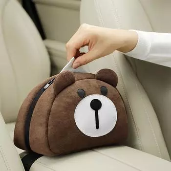 Автомобильная коробка для салфеток, подвесная, Advanced Sense, мультяшная, автомобильная, подлокотник, сетевая, красная, автомобильная, бумажная коробка для салона