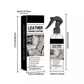 Автомобильная кожа Керамическое покрытие Спрей Реновация кожи Дезактивация Осветление Техническое обслуживание Чистка Полировка Спрей