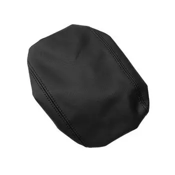 Автомобильная кожаная центральная консоль из микрофибры, подлокотник, чехол, защитная накладка для VW Golf 6 MK6 2010 2011 2012 серый