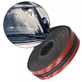 Автомобильная кромка молдинг уплотнительная 1 шт. 2M пылезащитная 14mmx2m