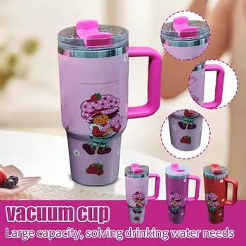 Автомобильная кружка для автомобиля New Generation II ко Дню святого Валентина, 40 унций, большая емкость с ручкой, термокружка One Size горячий розовый