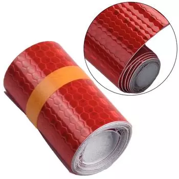 Автомобильная лента-лента Наклейки Светоотражающая наклейка Светоотражающая пленка красный