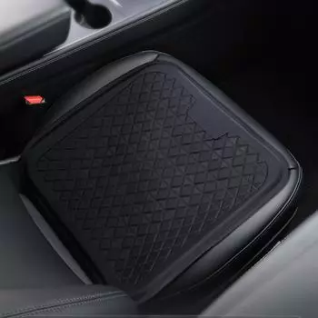 Автомобильная летняя прохладная дышащая подушка, нескользящая простая подушка, дышащая всесезонная универсальная подушка для сиденья Tesla Model 3 YXS чёрный