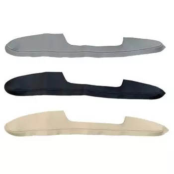 Автомобильная левая передняя дверная ручка водительской двери подлокотник панель кожаная отделка крышка для BMW 3 серии E90 325i 2005-2009-2011 аксессуары бежевый