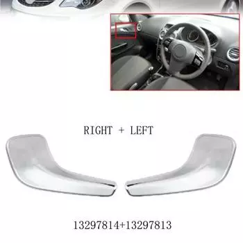 Автомобильная левая/правая дверная ручка для VAUXHALL CORSA D 2006-2016 HATCHBACK Внутренняя дверная ручка ABS Автоаксессуары Запчасти