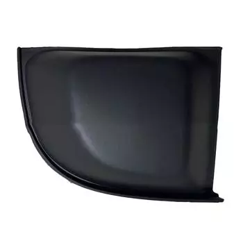 Автомобильная левая / правая передняя бамперная накладка для Fiat для моделей 500 (2007-2015) Черная накладка на передний бампер автомобиля