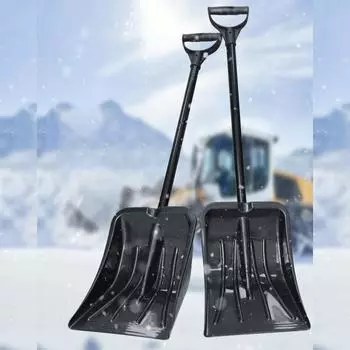 Автомобильная лопата для снега Выдвижная щетка для снега со скребком и скребком для льда Съемная аварийная лопата для снега Идеальная лопата для снега One Size