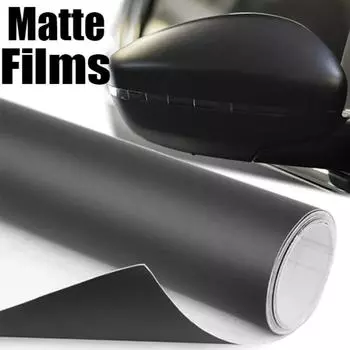 Автомобильная матовая черная виниловая пленка, наклейки, автомобильная пленка для стайлинга кузова, универсальная пленка «сделай сам», автодекор для мотоцикла, наклейки 30x100 см 10x100cm