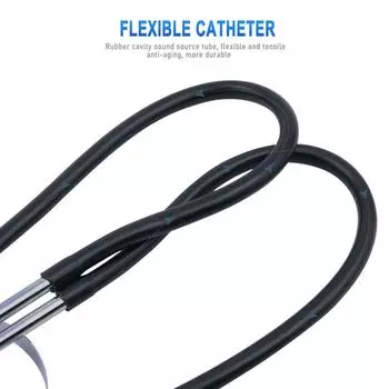 Автомобильная механика Стетоскоп Инструмент для диагностики двигателя автомобиля Удлинитель зонда чёрный