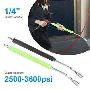 Автомобильная мойка, копье, удлинитель для пистолета для мойки автомобилей, нержавеющая сталь, насадка для мойки автомобилей высокого давления