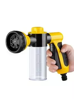 Автомобильная мойка высокого давления, распылитель пены, насадка для пены, дозатор мыла, садовый поливочный инструмент с 8 режимами полива для автомобиля