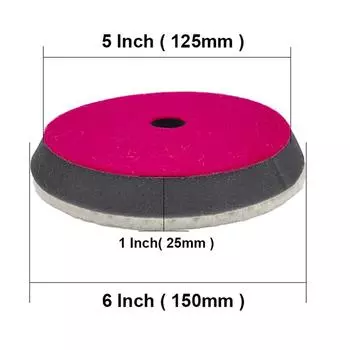 Автомобильная мягкая шерстяная полирующая буферная подушка для удаления автомобильных царапин