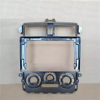 Автомобильная мультимедийная рамка, автомобильная радиоприемник, аудиорамка, панель 9 дюймов, панели для Mitsubishi Colt Plus VI 2008 2009 2010 ~2012 чёрный