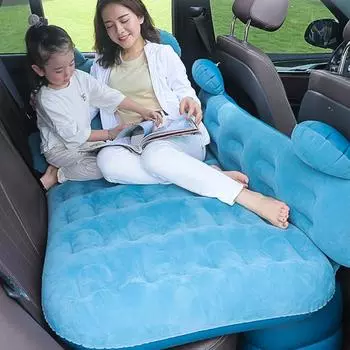 Автомобильная надувная кровать Stripes чёрный