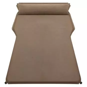 Автомобильная надувная кровать, багажник внедорожника, задняя дорожная кровать, заднее сиденье автомобиля, матрас для сна, подушка для сна, кровать на воздушной подушке Single black gray5cm