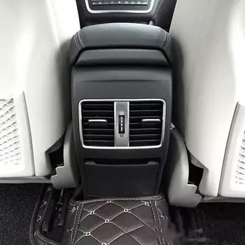 Автомобильная накладка на выпускное отверстие для воздуха для Mercedes Benz AB Class GLA CLA 200 220 260 ABS задняя вентиляционная решетка для кондиционера автомобиля серебряный